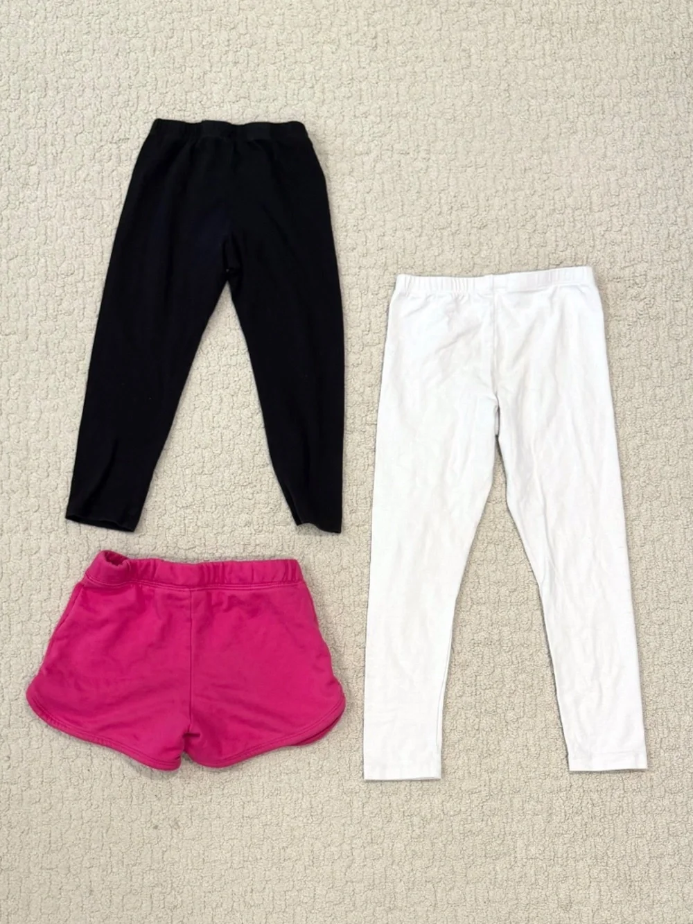 Kids The Children's Place 2 Leggings + Shorts Bundle Size M (7/8)